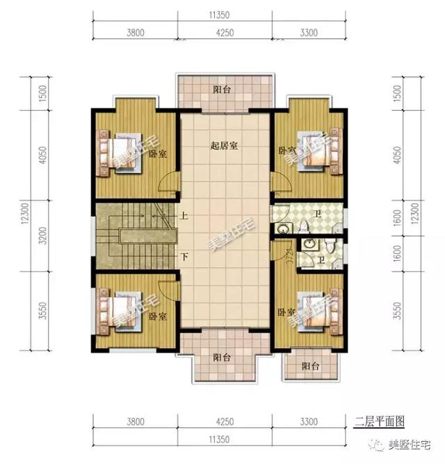 6款農村三層別墅設計圖，外觀端莊大方戶型方正，準備建房的小伙伴可以留作參考