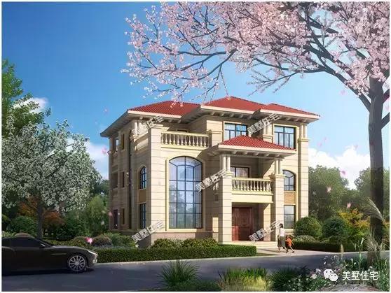 6款農村三層別墅設計圖，外觀端莊大方戶型方正，準備建房的小伙伴可以留作參考