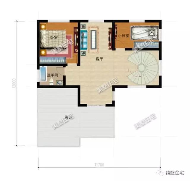 6款農村三層別墅設計圖，外觀端莊大方戶型方正，準備建房的小伙伴可以留作參考