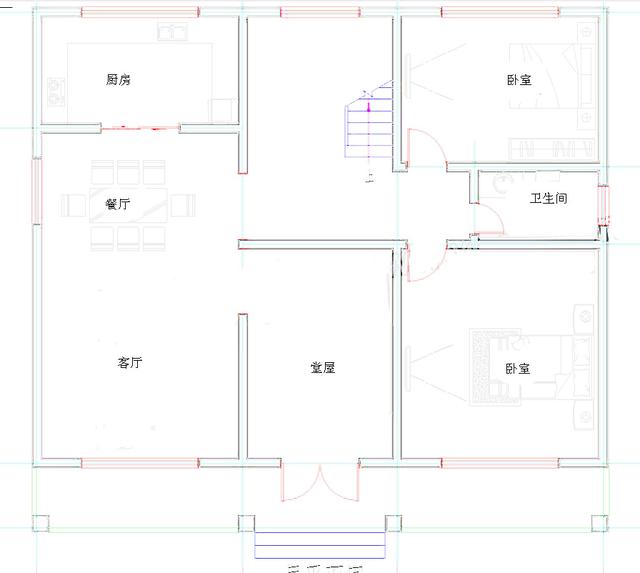 3款農村房屋設計圖，每一款都有自己獨特的風格