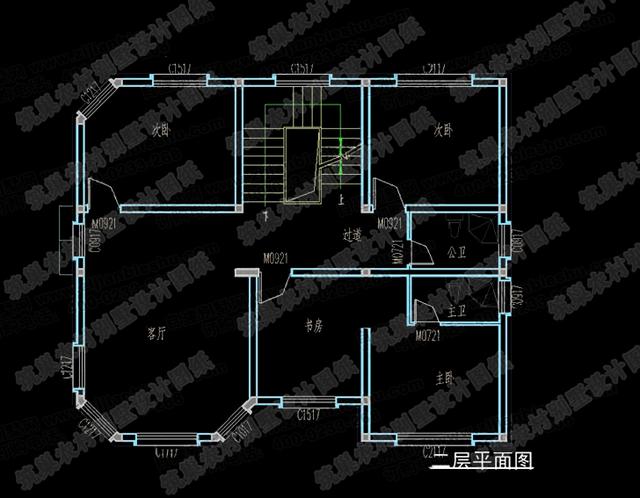 3款農村房屋設計圖，每一款都有自己獨特的風格