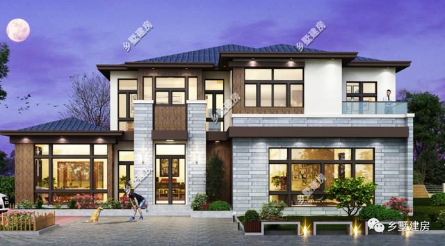 精選自建房設計圖紙，款款都很別致，給人一種舒適感