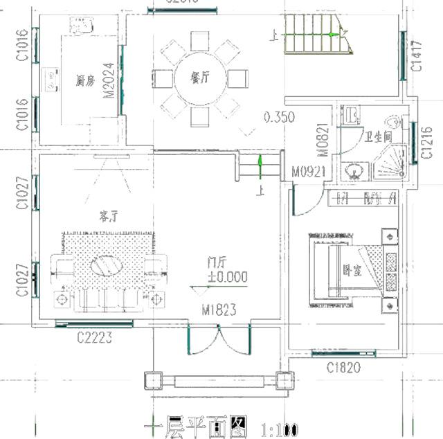 農(nóng)村三層別墅全套設(shè)計(jì)圖，造價(jià)經(jīng)濟(jì)，布局合理