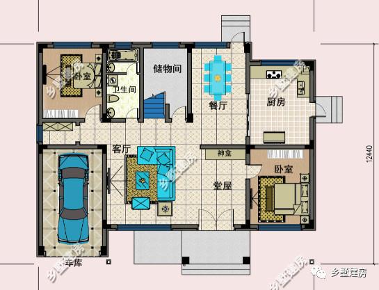 這兩套農(nóng)村自建房設(shè)計(jì)圖簡(jiǎn)單，大方，一起來(lái)看看啊！