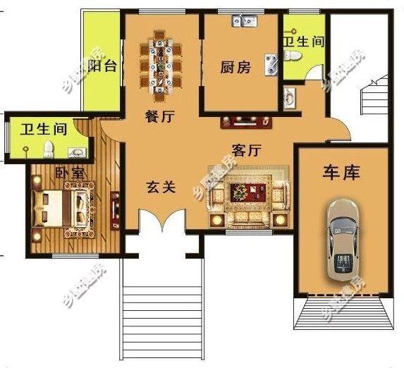 兩款農(nóng)村二層小別墅設(shè)計圖，讓自己有個歸屬感，讓父母住得更舒適