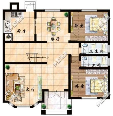 兩款農(nóng)村二層小別墅設(shè)計圖，讓自己有個歸屬感，讓父母住得更舒適