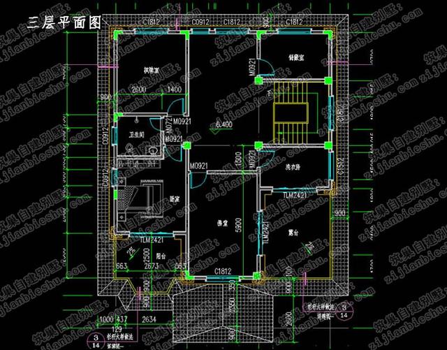 三層農村別墅設計圖，現在的農村房屋是越來越時尚大氣了