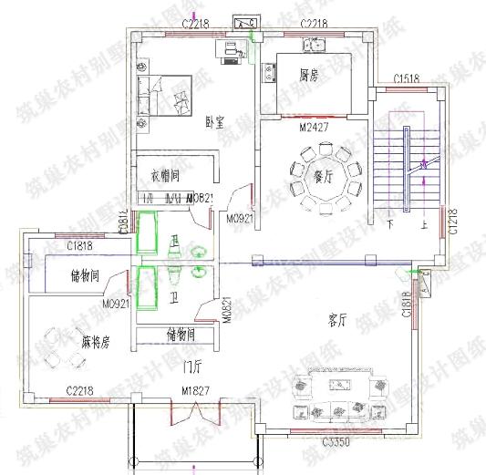 三層農村別墅設計圖，現在的農村房屋是越來越時尚大氣了