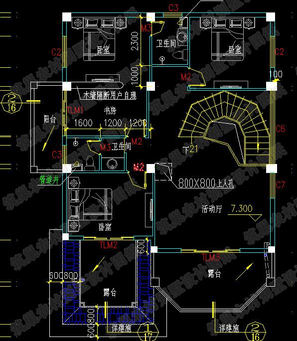 三層農村別墅設計圖，現在的農村房屋是越來越時尚大氣了
