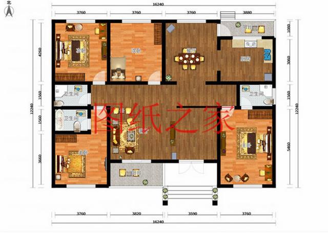 6款一層別墅設計圖，造價只要20萬，比樓房更經濟實惠