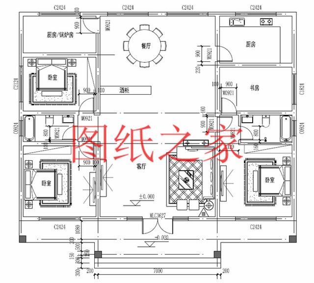 6款一層別墅設計圖，造價只要20萬，比樓房更經濟實惠