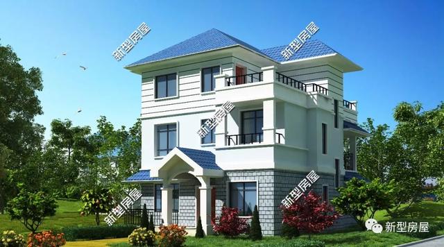 5套歐式三層別墅設計圖推薦給大家，希望大家喜歡