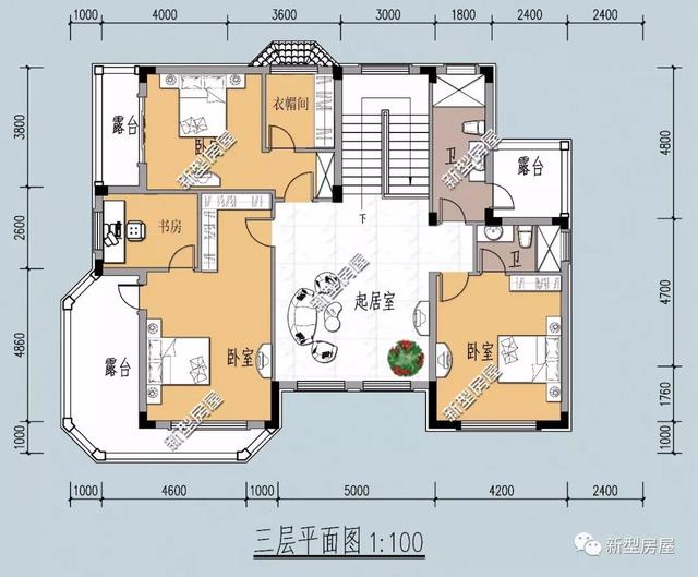 5套歐式三層別墅設計圖推薦給大家，希望大家喜歡
