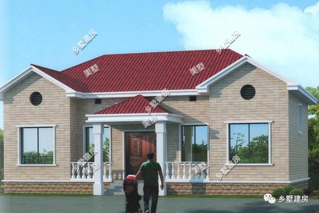 精選6套時下流行的農(nóng)村一層別墅設(shè)計圖，十萬塊包你建成，希望有你中意的一款！