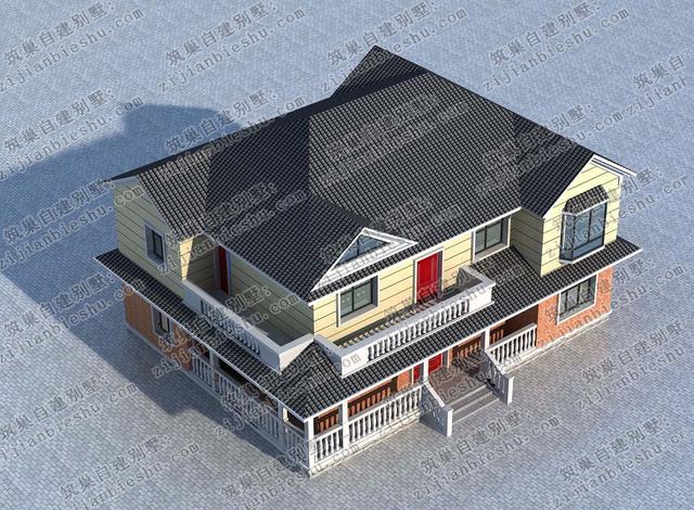 精選5款農村二層自建房，戶型1喜歡的人最多，戶型5造價只要22萬，來看看有沒有您喜歡的戶型。