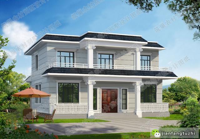 精選5款農村二層自建房，戶型1喜歡的人最多，戶型5造價只要22萬，來看看有沒有您喜歡的戶型。