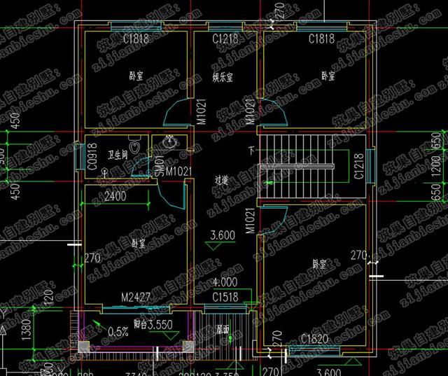 分享三款占地100平的二層鄉村自建房，挑來選去還是戶型3最實用！