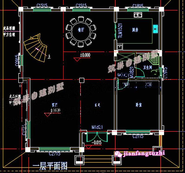 兩款帶陽臺的農村小洋樓別墅設計圖，時尚大氣，功能性強，引領農村別墅風尚。