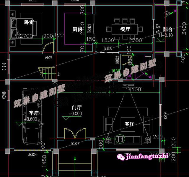 兩款帶陽臺的農村小洋樓別墅設計圖，時尚大氣，功能性強，引領農村別墅風尚。