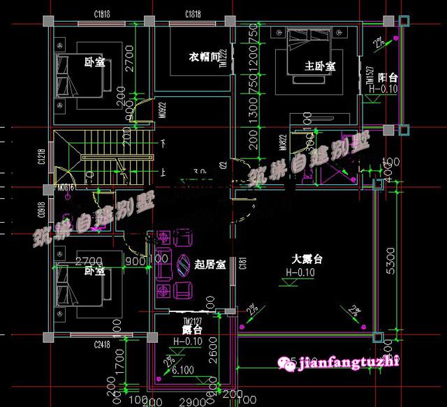兩款帶陽臺的農村小洋樓別墅設計圖，時尚大氣，功能性強，引領農村別墅風尚。