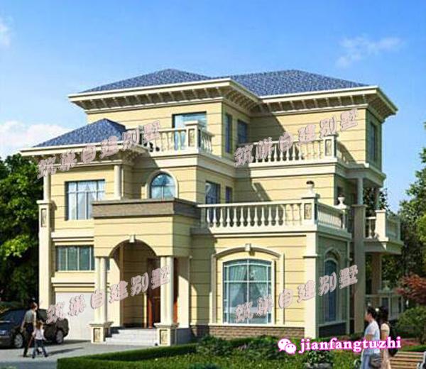 兩款帶陽臺的農村小洋樓別墅設計圖，時尚大氣，功能性強，引領農村別墅風尚。