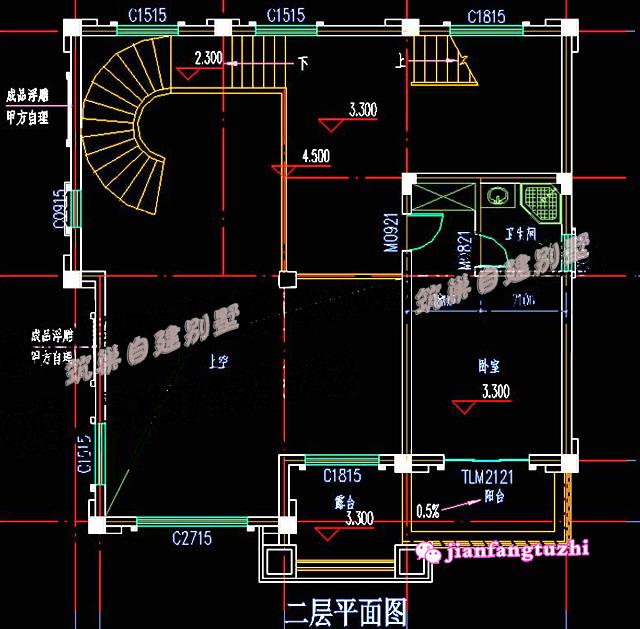 兩款帶陽臺的農村小洋樓別墅設計圖，時尚大氣，功能性強，引領農村別墅風尚。