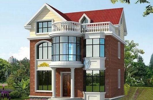 兩款二層別墅設計圖，第一款僅用60平米就實現了三室兩廳的超級功能，真是太牛了。