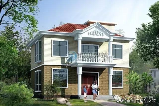 七套鄉村別墅設計圖，外觀時尚美觀，造價經濟實惠，快來選一套吧！