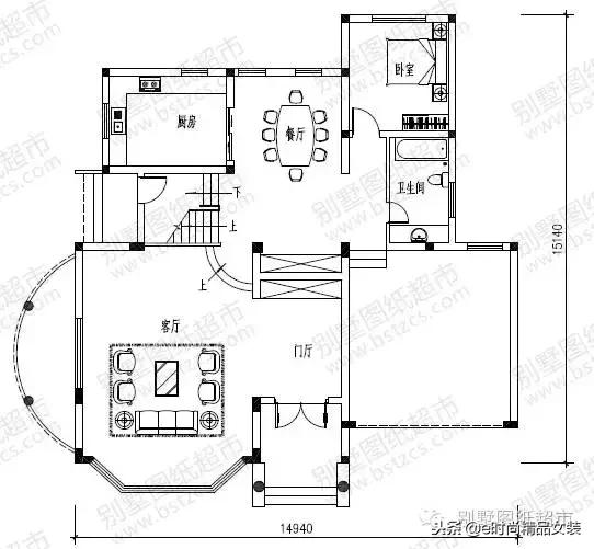 七套鄉村別墅設計圖，外觀時尚美觀，造價經濟實惠，快來選一套吧！