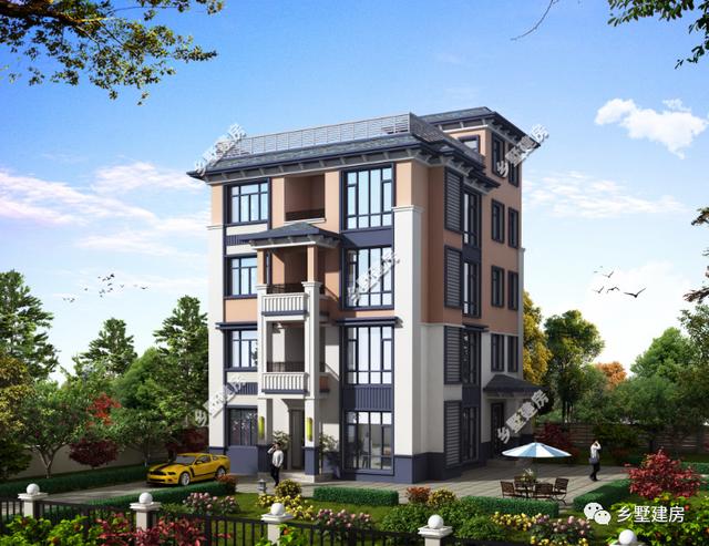 四層農村自建房設計圖，精致又美麗