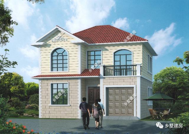 一款很適合用來當作周末度假的典雅別墅，設計優美，簡約大氣