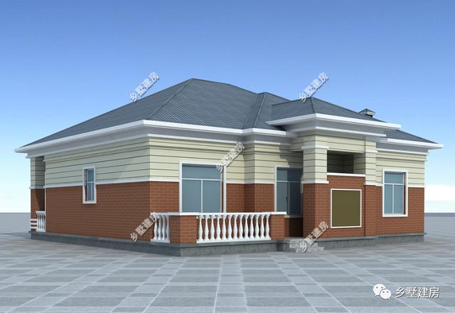 一款很適合用來當作周末度假的典雅別墅，設計優美，簡約大氣