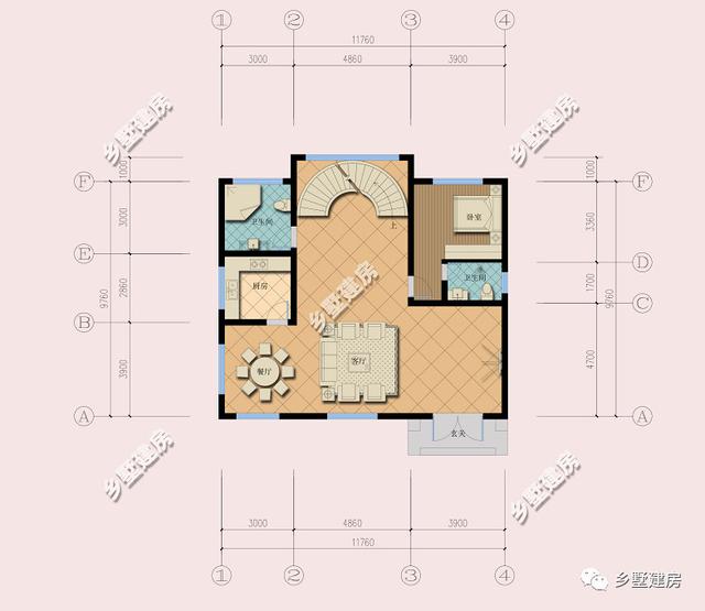 30萬三層農村小別墅設計圖，大方美觀，性價比超高