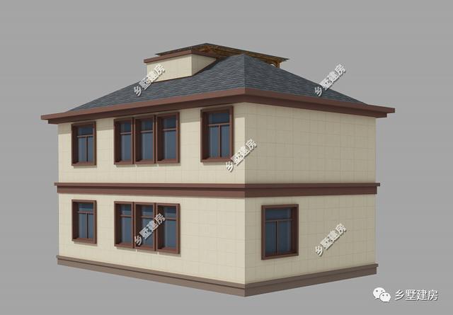 推薦兩款別墅設計圖，還帶有車庫的哦，超級實用