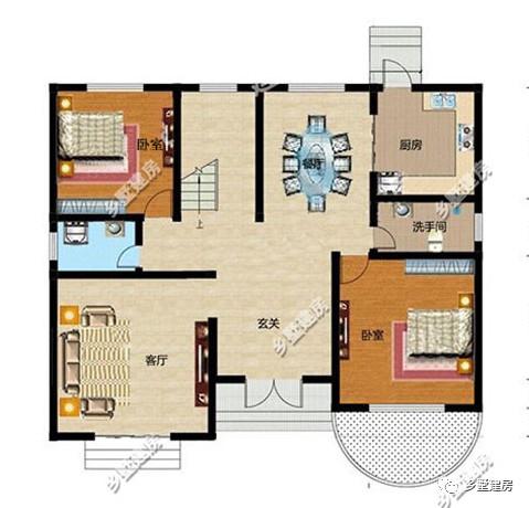 兩款超美的農村自建別墅設計圖，趁年輕建一套吧