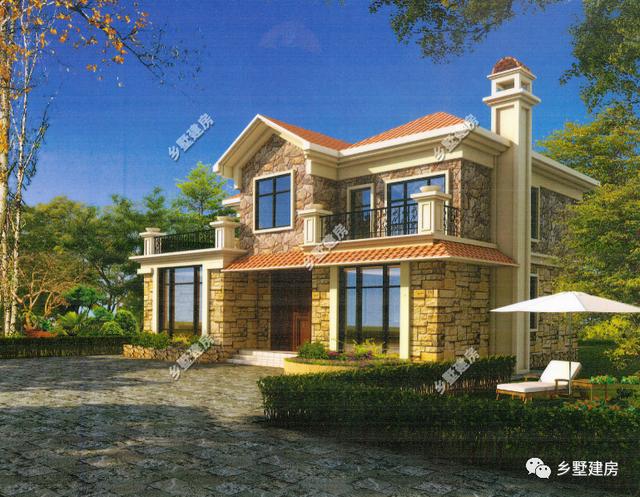 兩款超美的農村自建別墅設計圖，趁年輕建一套吧