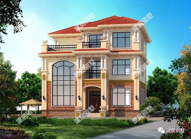 開間11米左右的農(nóng)村自建房設計圖，都是精品中的精品