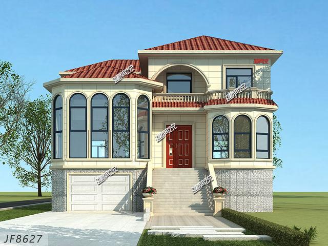 三層別墅設計圖，漂亮大氣，建一棟，讓別人羨慕去吧