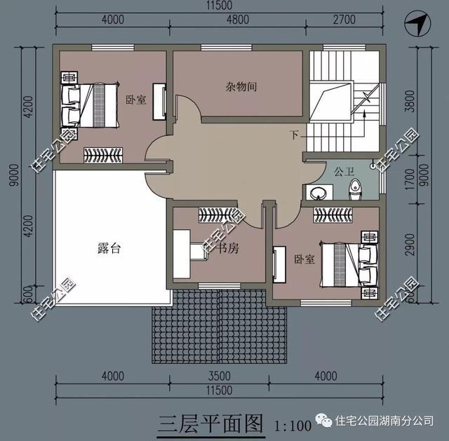 40萬農村歐式自建房設計圖，外觀經典，可以根據需求設計室內布局