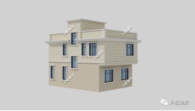 二層農村自建房小戶型設計圖，適合小宅基地的家庭建造
