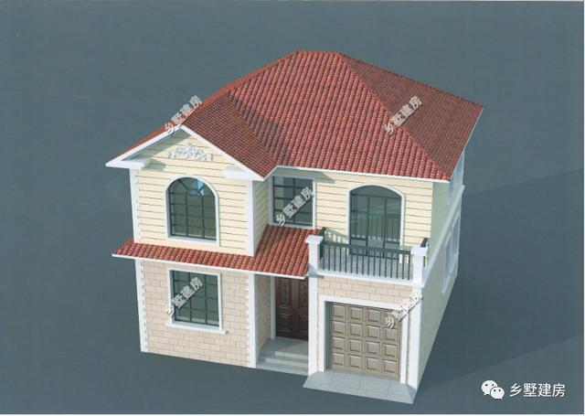 二層農村自建房小戶型設計圖，適合小宅基地的家庭建造