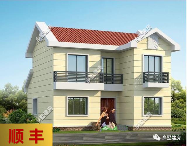 兩套農(nóng)村二層小別墅設(shè)計(jì)圖，其中一款占地86平，寬敞舒適，風(fēng)格簡(jiǎn)約純真，你不喜歡嗎？