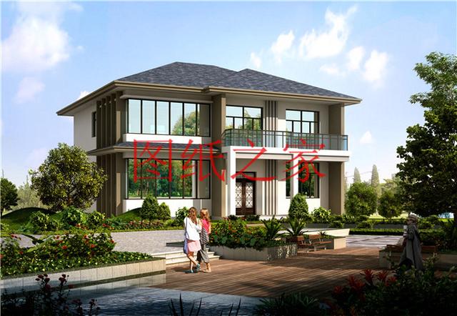 占地160平的農(nóng)村二層別墅，主體造價不到30萬元，經(jīng)濟又實用！