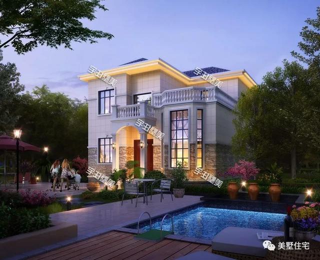 占地126平復式二層農村自建房，帶衣帽房+洗衣房，經濟又實用，不容易過時