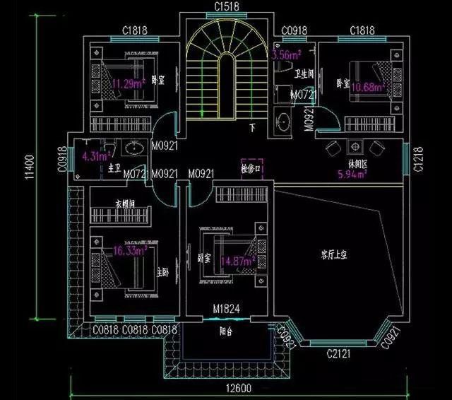 兩款二層農(nóng)村小戶型別墅自建房，第一款占地不足110平米，帶車庫設(shè)計更實用