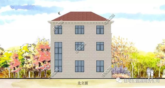 9米×11米三層經典歐式別墅設計圖，精致漂亮，布局合理