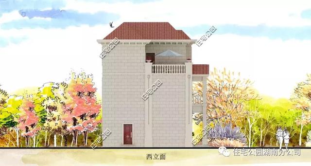 9米×11米三層經典歐式別墅設計圖，精致漂亮，布局合理