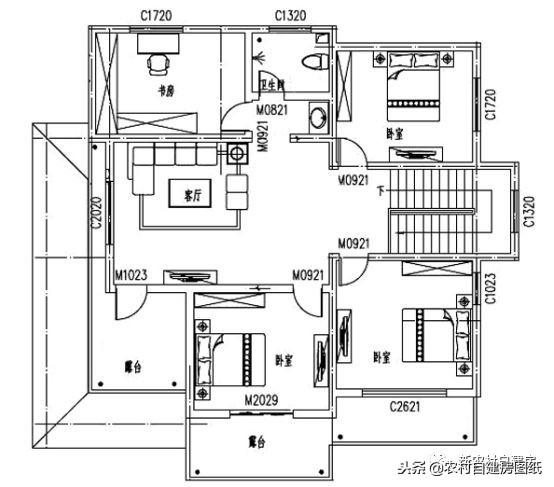 推薦6款小洋樓，外觀優美、布局合理，在農村建是最適合不過了。