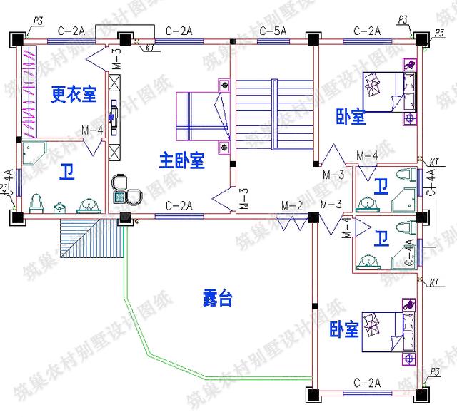 推薦2款款帶棋牌室的三層別墅設計圖，戶型一屋頂花園，只要25萬，戶型二帶地下室，奢華款70萬！
