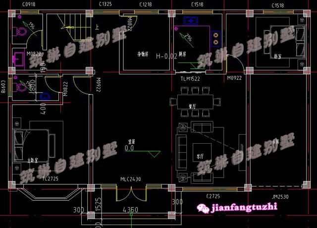 25萬(wàn)左右就能蓋起帶堂屋可放神位的農(nóng)村二層自建房設(shè)計(jì)圖，有你喜歡的嗎？